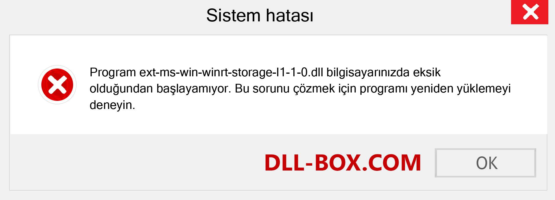 ext-ms-win-winrt-storage-l1-1-0.dll dosyası eksik mi? Windows 7, 8, 10 için İndirin - Windows'ta ext-ms-win-winrt-storage-l1-1-0 dll Eksik Hatasını Düzeltin, fotoğraflar, resimler